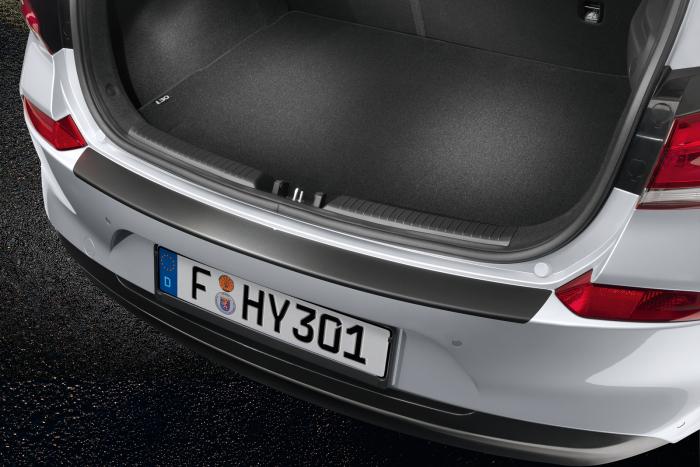Edelstahl Ladekantenschutz für Hyundai i30 GD Bj 2011-2015