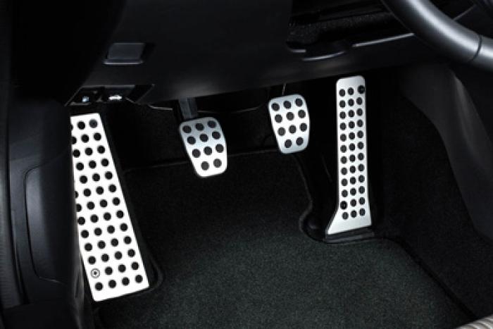ABS Kunststoff schwarz Auto Fußstütze Fußablage Mazda  CX-30