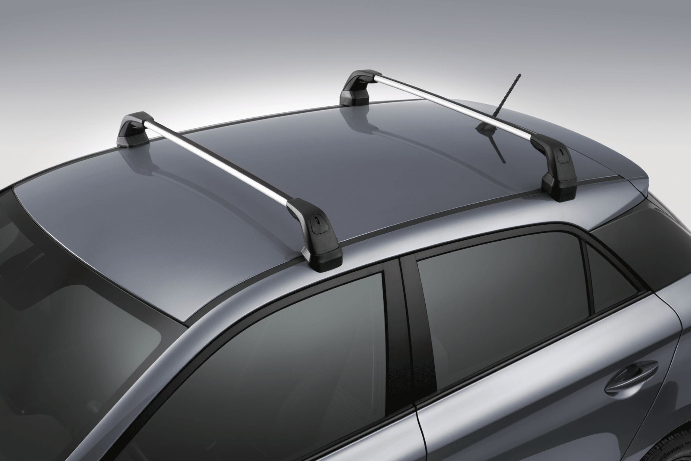 Schrägheck 5 Türer Dachträger Aurilis Original kompatibel mit Hyundai i20 II ab 01/2015 